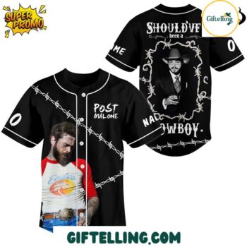 Post Malone baseball jersey should’ve been a cowboy