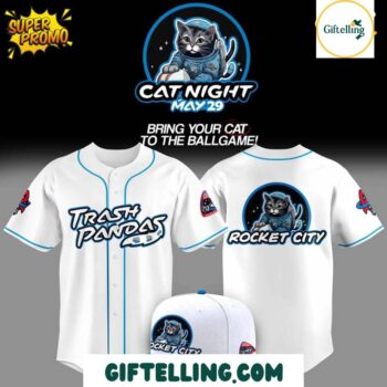 Rocket City Trash Pandas 2025 Cat Night Jersey