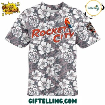 Rocket City Trash Pandas Margaritaville Night 2025 Jersey captures that magical moment when tropical dreams meet athletic reality