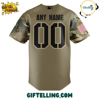 Rocket City Trash Pandas Military Appreciation Night 2025 Baseball Jersey