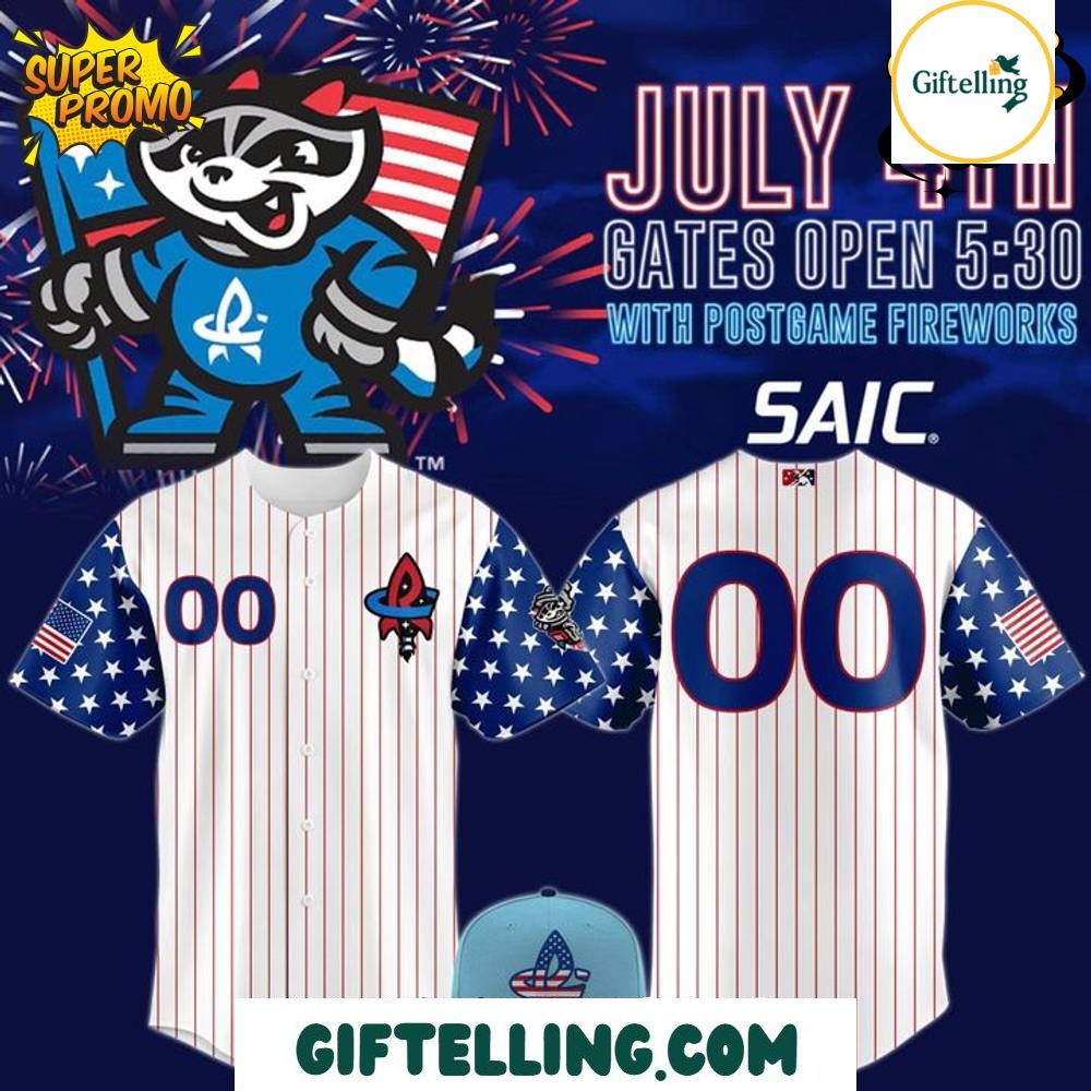 Rocket City Trash Pandas Independence Day Jersey 2025