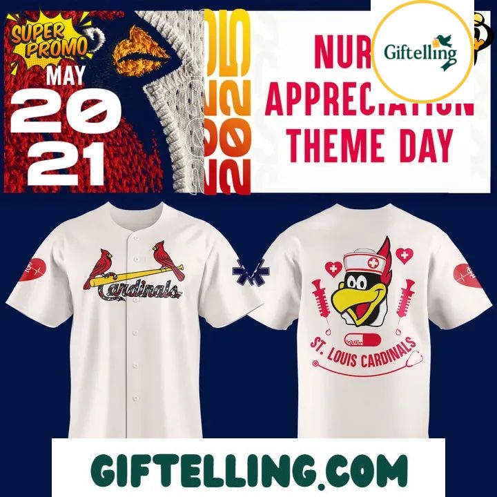 St. Louis Cardinals Nurse Appreciation Day Jersey 2025 Limited Edition
