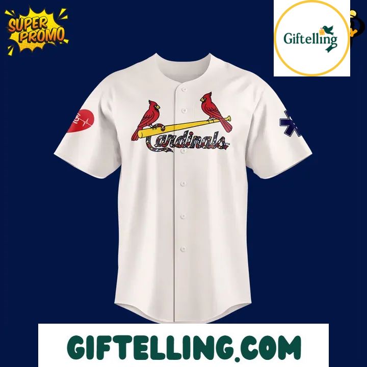 Compassion flows through every thread of the St. Louis Cardinals Nurse Appreciation Day Jersey 2025 Limited Edition