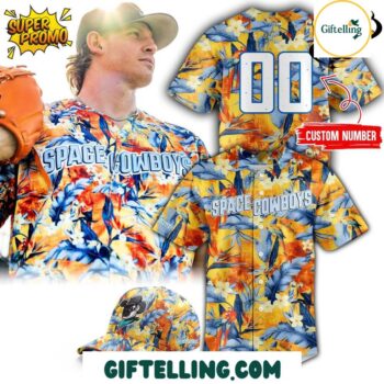 Sugar Land Space Cowboys Margaritaville Night 2025 Custom Baseball Jersey