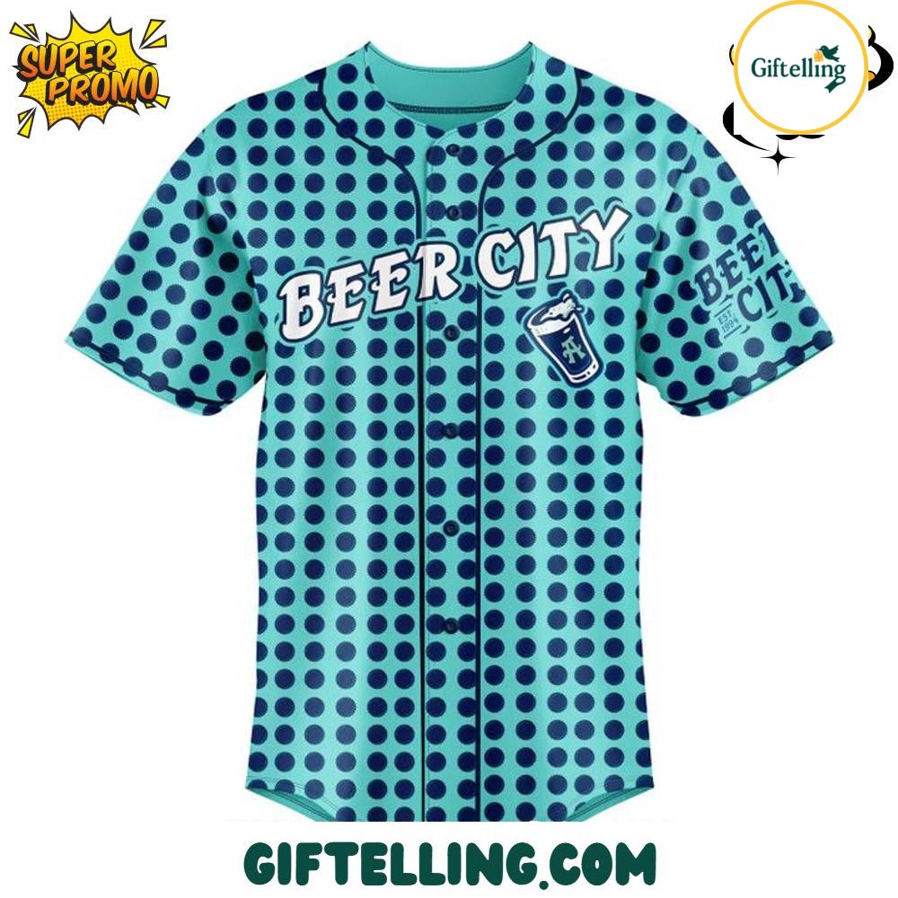 Hops, hits, and hometown pride converge in The Asheville Tourists Beer City Jersey 2025