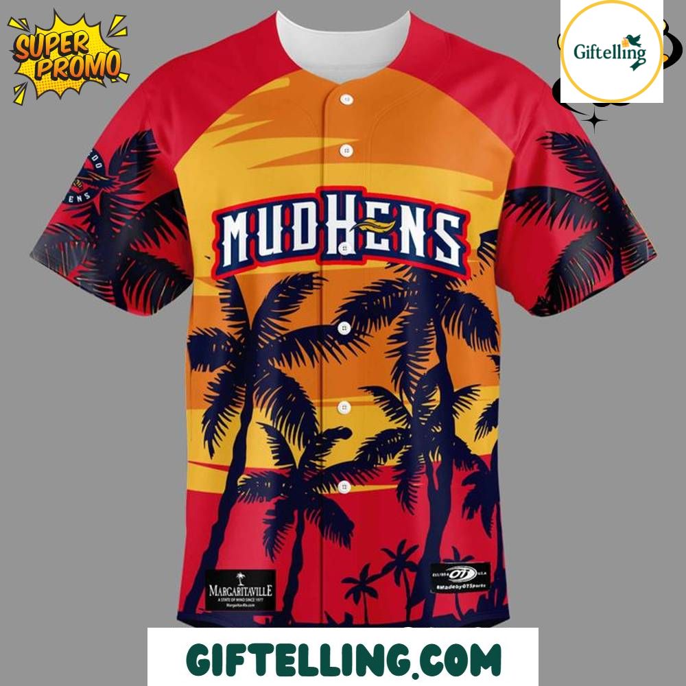 Somewhere between the Great Lakes and a tropical paradise lies the Toledo Mud Hens Margaritaville 2025 Limited Edition Baseball Jersey