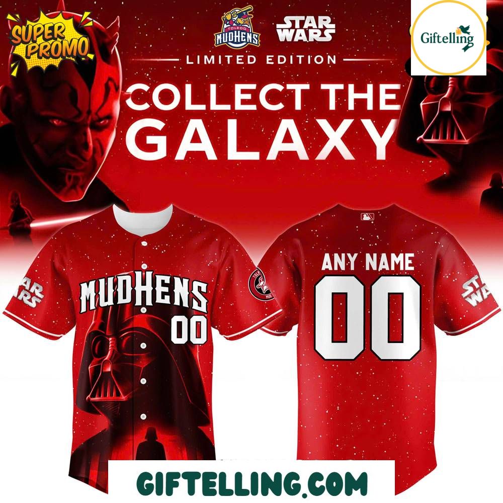 Toledo Mud Hens Star Wars Baseball Jersey 2025