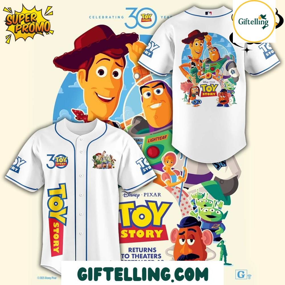 Toy Story White Limited Edition Baseball Jersey