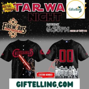 El Paso Chihuahuas Star Wars Baseball Jersey 2025