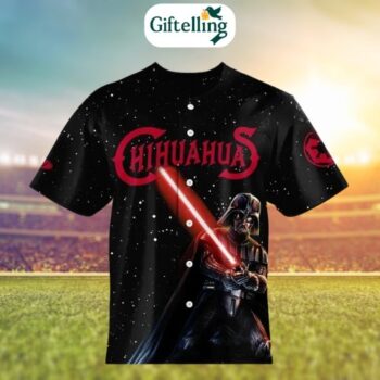 El Paso Chihuahuas x Star Wars Baseball Jersey is not just another fan item—it’s a wearable tribute to cosmic style