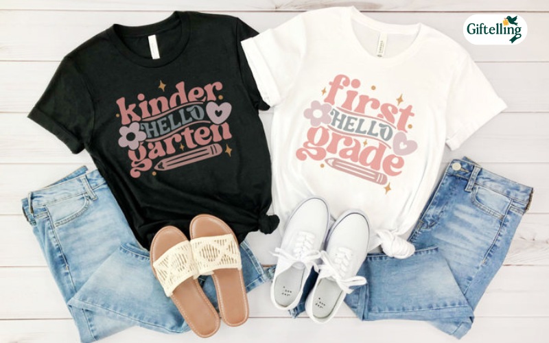 Among all back to school essentials, nothing tops the versatility and popularity of the custom tee