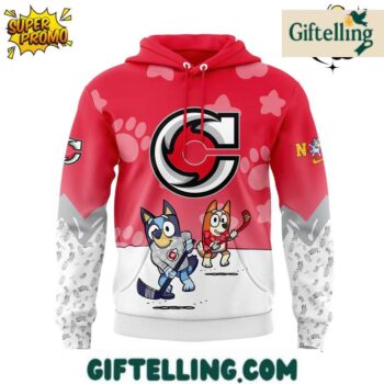 Cincinnati Cyclones x Bluey and Bingo 2025 Limited Edition Hoodie