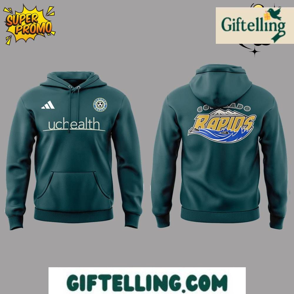 Major League Soccer passion meets premium comfort in this exclusive Colorado Rapids Limited Edition Hoodie