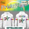 Dallas Star Pride Night Limited Edition Hoodie celebrates inclusivity and LGBTQ+ community support through premium construction