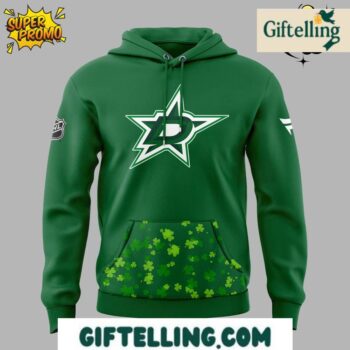 Dallas Stars x Patricks Day Limited Edition 2025 Hoodie