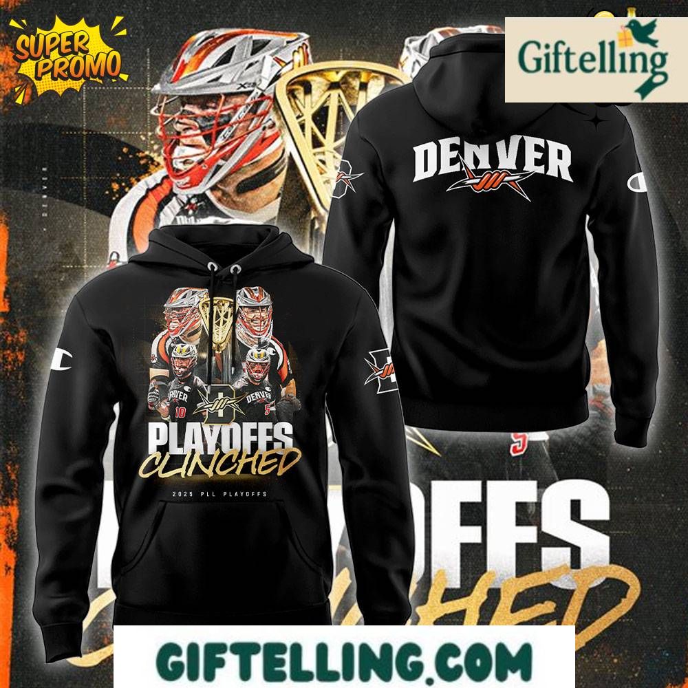 Denver Outlaws Denver Playoff Bound Limited Edition Hoodie