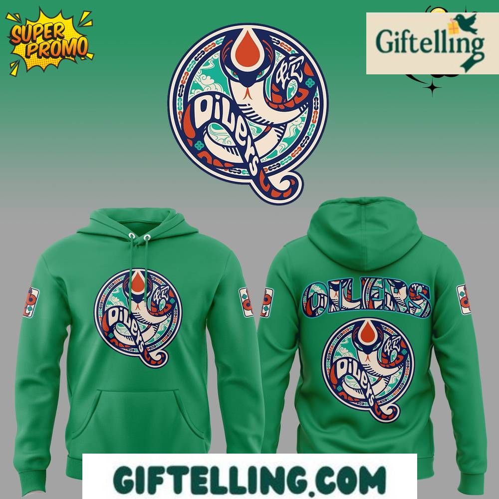 The Edmonton Oilers Limited Edition Green Hoodie offers unique styling and exclusive appeal through premium construction