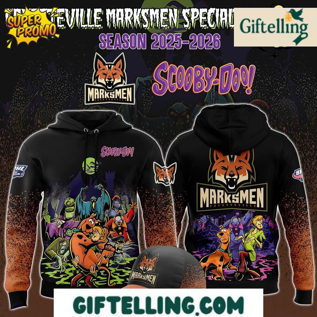 Fayetteville Marksmen x ScooByDoo Night 2025 Special Hoodie