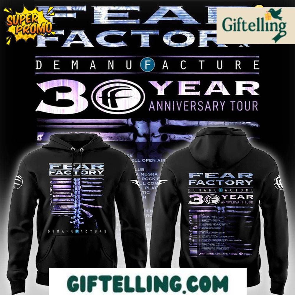 Fear Factory Tour 2025 Special Hoodie