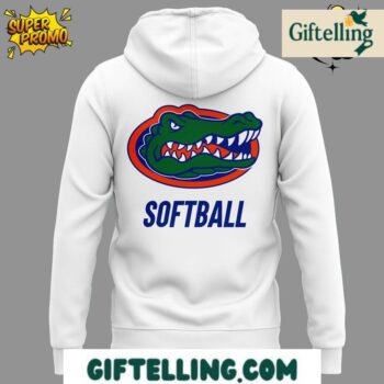 The special edition graphics of this Florida Gators 2025 Special Edition White Hoodie feature sophisticated design elements