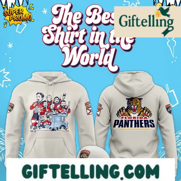 Florida Panthers Ice Cream Scoops Graphic Limited Edition Hoodie