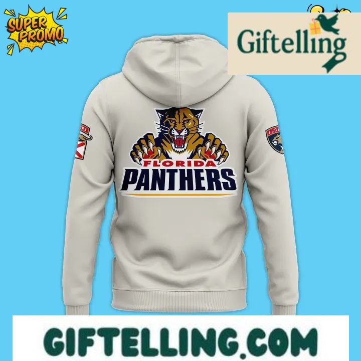 The limited edition design of this Florida Panthers Ice Cream Scoops Graphic nHoodie incorporates colorful ice cream imagery with Panthers team elements
