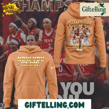 Indiana Fever Champions Commissioners Cup 2025 Special Edition Hoodie