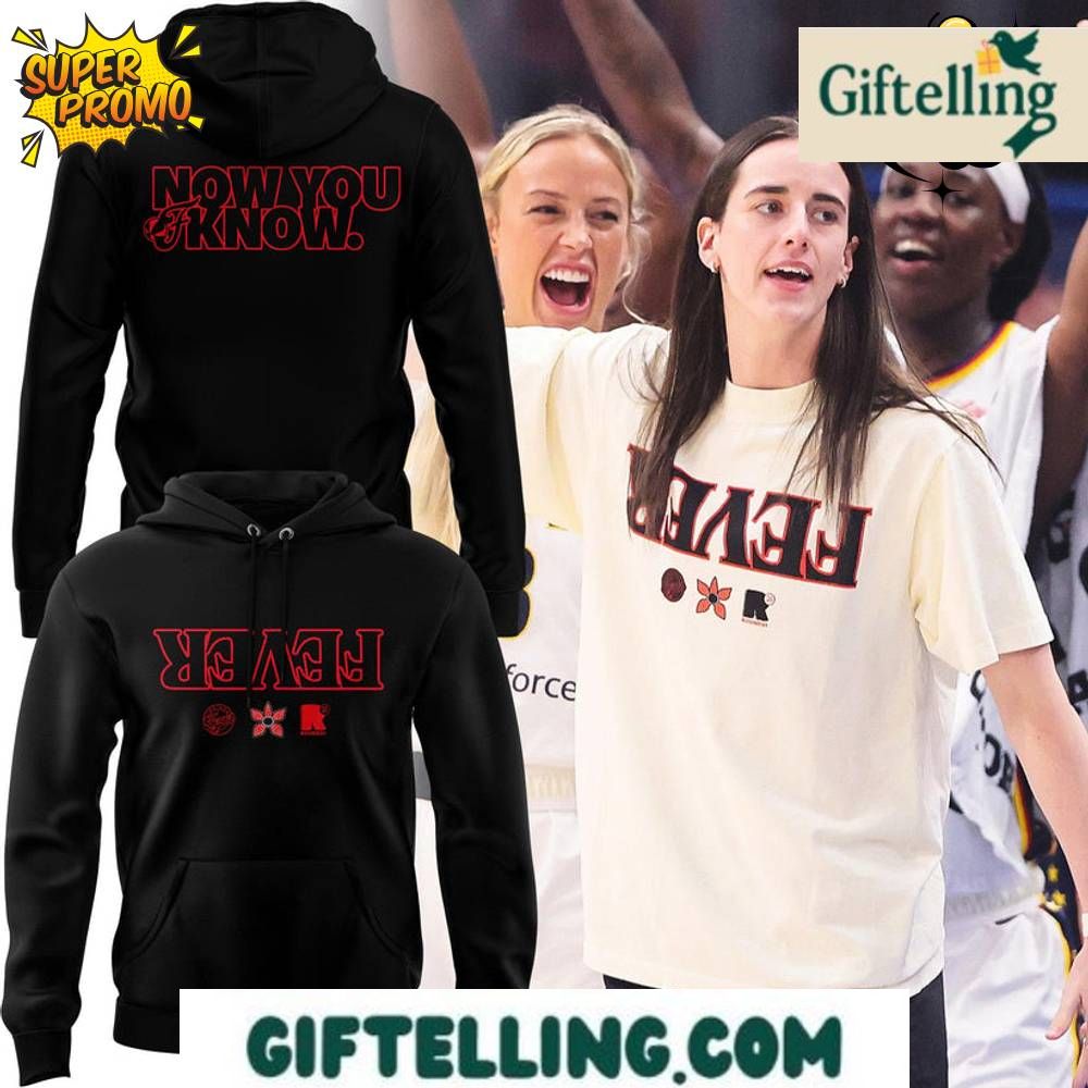 The Indiana Fever NOW YOU KNOW Limited Edition Hoodie makes a powerful statement about women's basketball excellence and competitive confidence