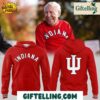 The Indiana Hoosiers Special New Coach Lee Corso Hoodie celebrates the legendary broadcaster's connection to Indiana athletics