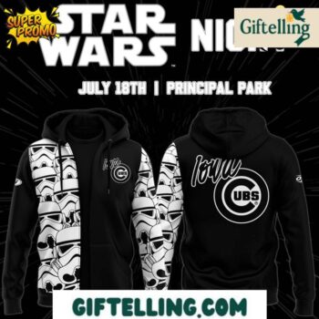 The Iowa Cubs Star Wars Night 2025 Special Edition Zip Hoodie creates an epic fusion of minor league baseball excitement