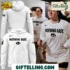 The Iowa Hawkeyes Nothing Easy 2025 Limited Edition White Hoodie embodies the championship mindset and competitive determination