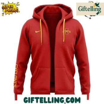 Iowa State Cyclones Special Edition Red Zip Hoodie