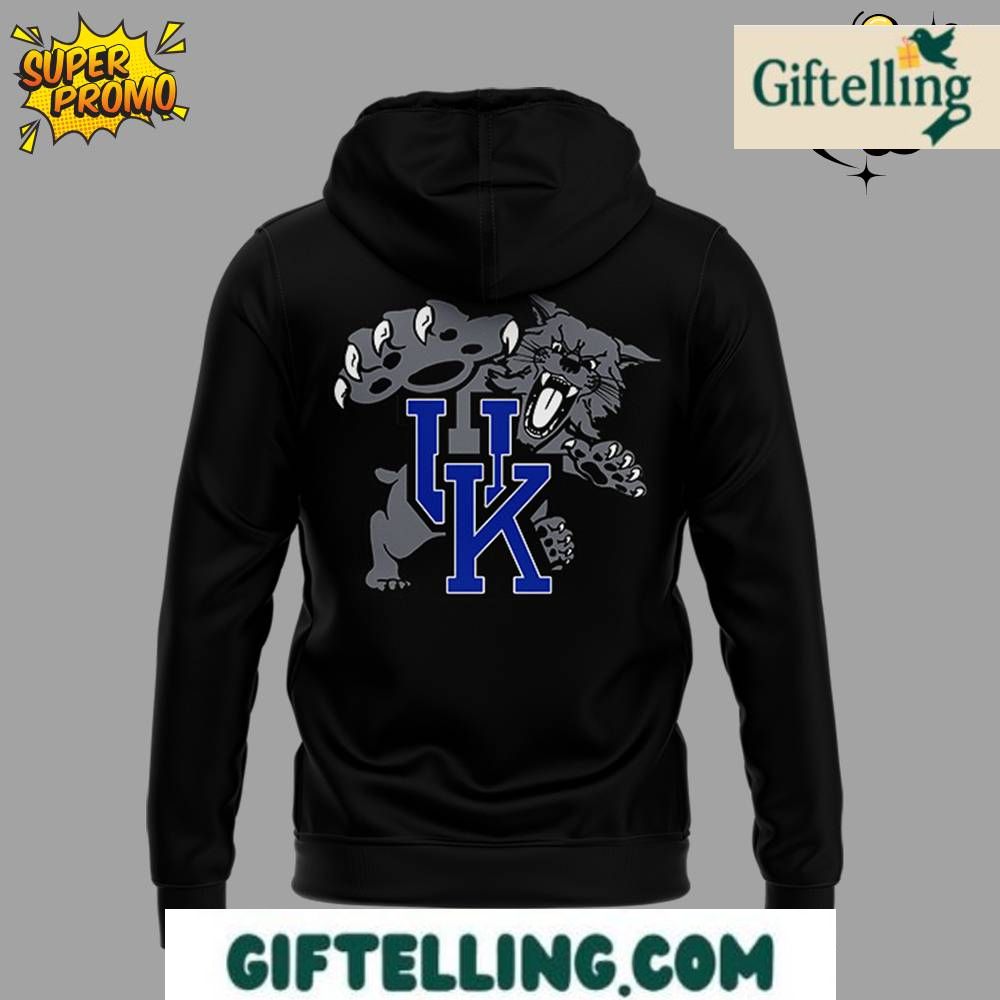 The Kentucky Wildcats Coach Brooks Limited Edition Zip Hoodie pays tribute to coaching excellence and Kentucky basketball tradition