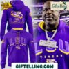 Shaquille O'Neal tribute design of this LSU Tigers Special Edition Hoodie incorporates legendary imagery with Tigers team elements