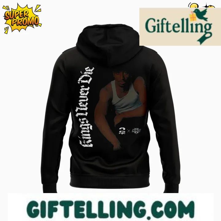 The design elements of this Los Angeles Kings The Perfect Combination 2025 Black Hoodie showcase sophisticated graphics