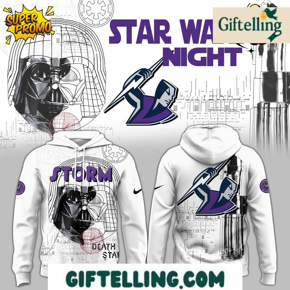 Melbourne Storm x Star Wars Death Limited Edition Hoodie