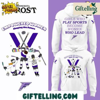 Minnesota Frost Womens History Month 2025 Limited Edition Hoodie
