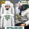The Minnesota Wild Hockey Without Limits 2025 White Hoodie champions hockey accessibility and inclusive sports participation