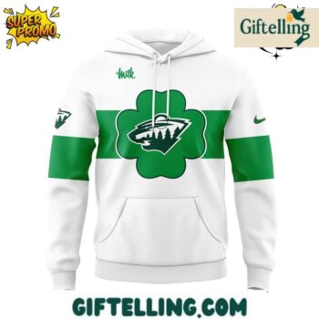 Minnesota Wild x St Patricks Day Limited Edition Hoodie