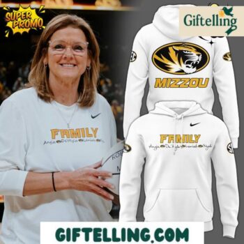 Mizzou Tigers New Family Limited Edition White Hoodie celebrates new beginnings and fresh traditions within the Tigers athletic family