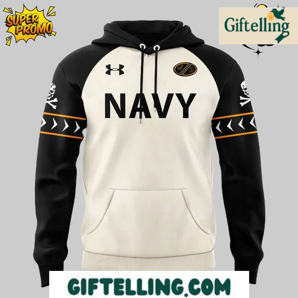 Navy Midshipmen Fear The Bones Limited Edition Hoodie