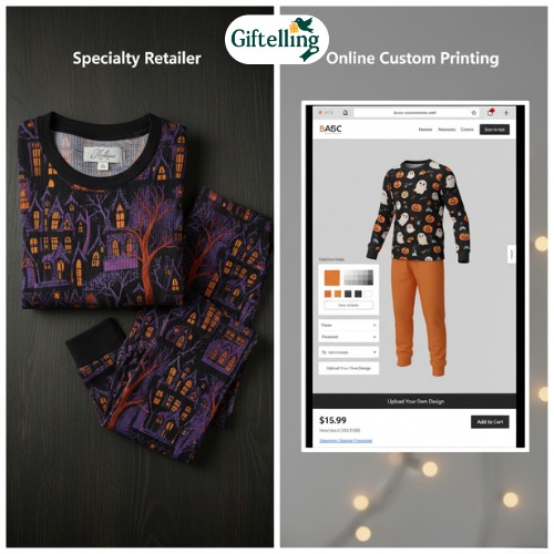 15 Halloween Pajama Ideas for Spooky Comfort 11  Quality Halloween pajamas available from specialty retailers and online custom printing services