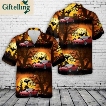 1994 Miata Halloween Hawaiian Shirt 1