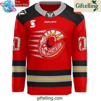 2025 Calgary Flames Indigenous Heritage Limited Hockey Jersey 2