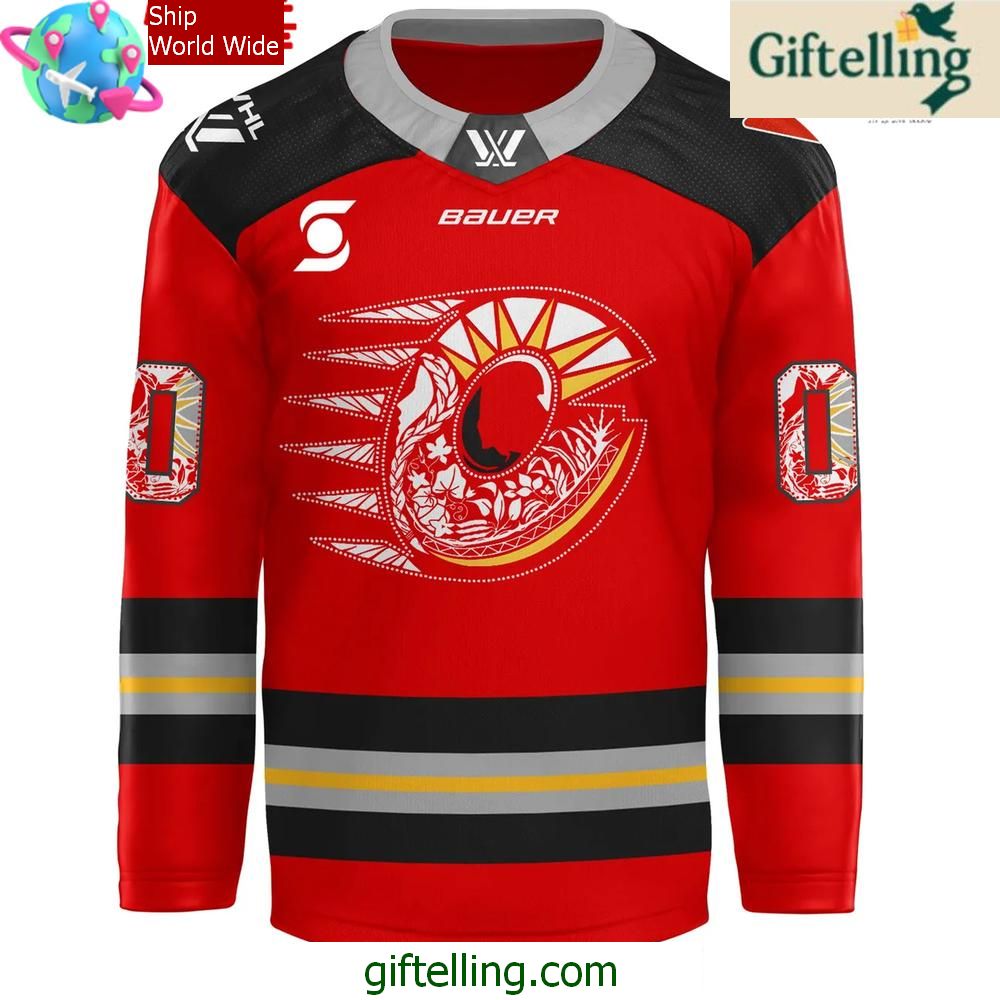 2025 Calgary Flames Indigenous Heritage Limited Hockey Jersey 2 2025 Calgary Flames Indigenous Heritage Limited Hockey Jersey 2