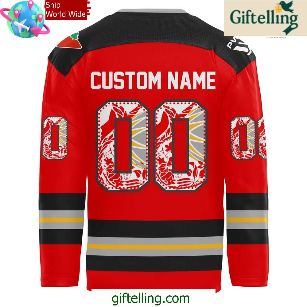 2025 Calgary Flames Indigenous Heritage Limited Hockey Jersey 3 2025 Calgary Flames Indigenous Heritage Limited Hockey Jersey 3