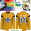 2025 Florida Panthers Pride Month Special Gold Jersey