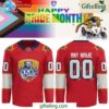 Florida Panthers 2025 Pride Month Red Jersey Special