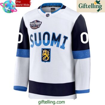 4 Nation Face Off 2025 Finland Ice Hockey Jersey