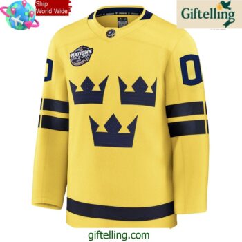 4 Nation Face Off 2025 Sweden Ice Hockey Jersey